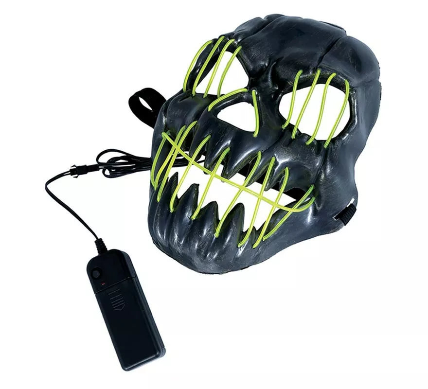 Máscara de Asesino Sonriente con luz de pvc