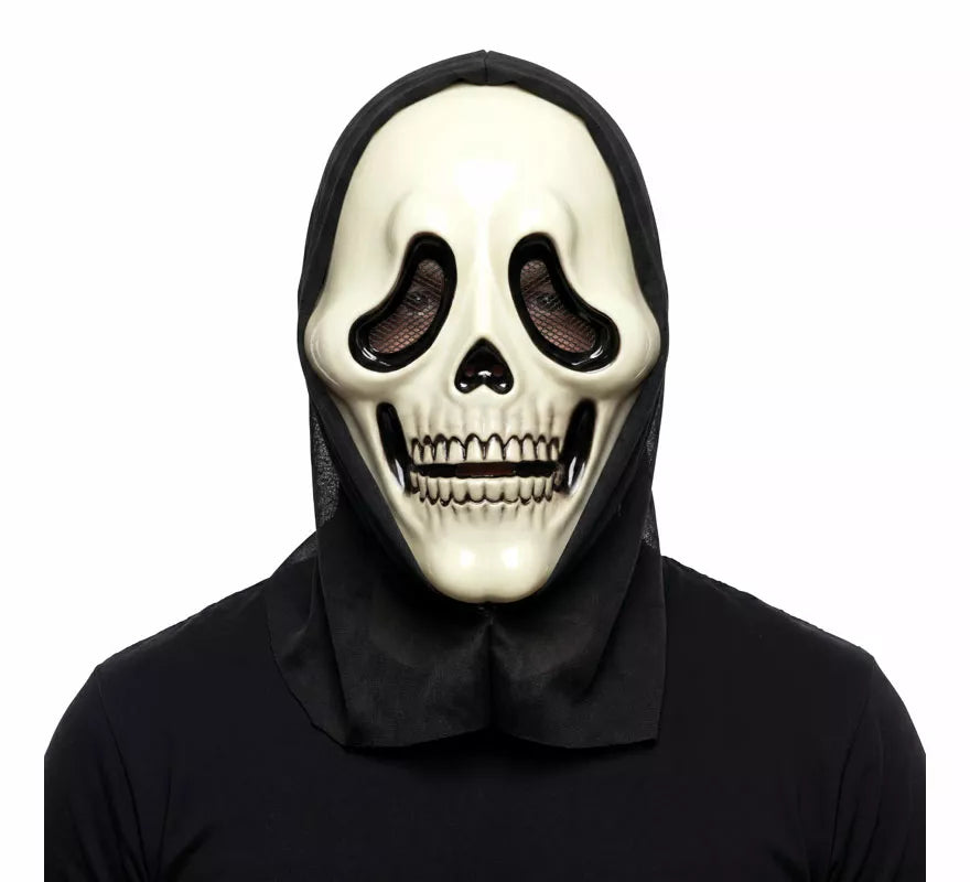 Translation missing: pt-PT.Máscara de Calavera Asesino con Capucha