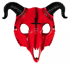 Máscara de Crânio de Carneiro Vermelho