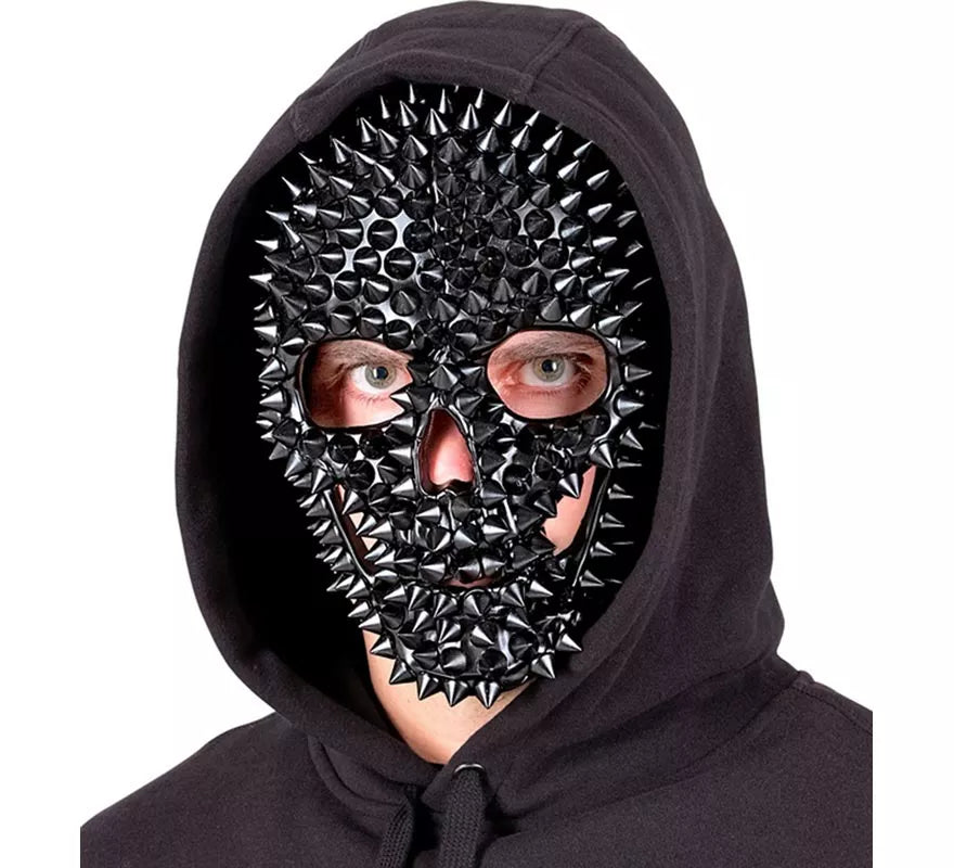 Máscara de Calavera con Tachuelas