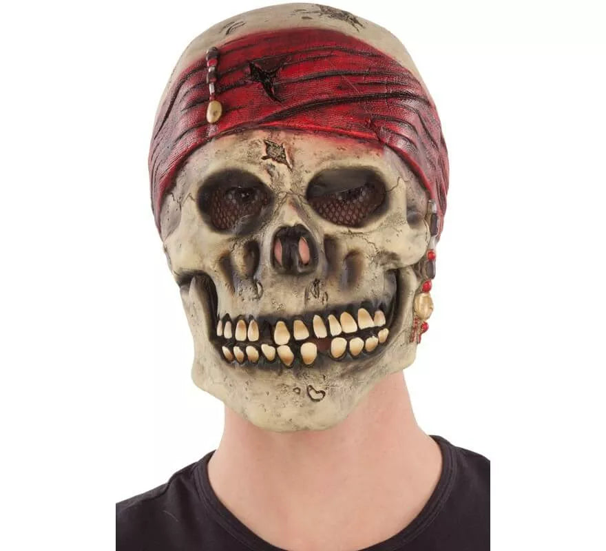 Translation missing: pt-PT.Máscara de Calavera Pirata para adultos