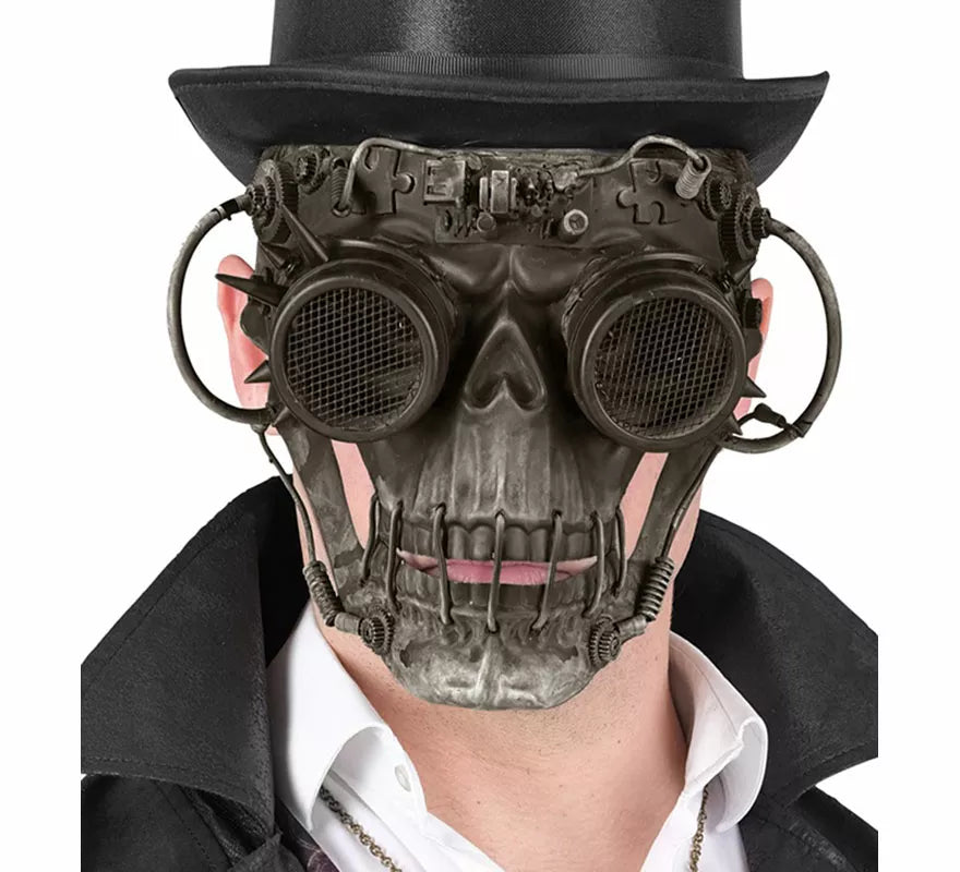 Translation missing: pt-PT.Máscara de Calavera Steampunk