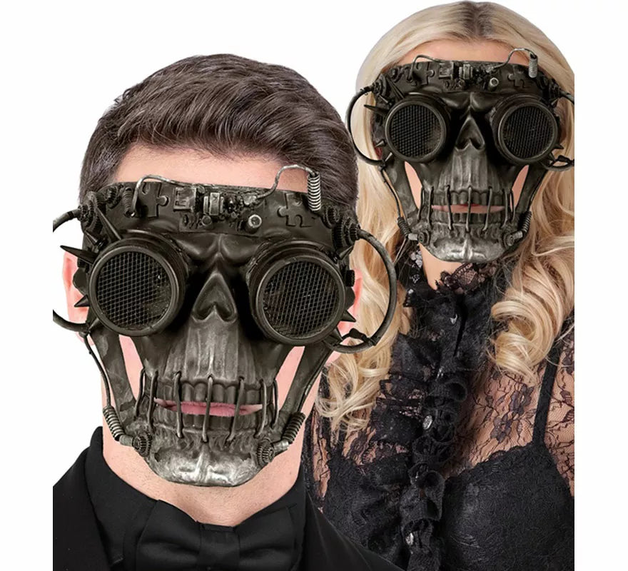 Translation missing: pt-PT.Máscara de Calavera Steampunk