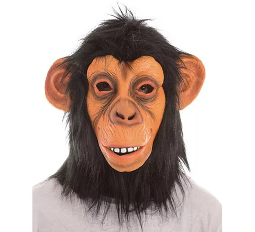 Translation missing: pt-PT.Máscara de Chimpancé con pelo