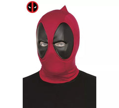 Máscara Deadpool Deluxe Vermelha e Preta Adulto