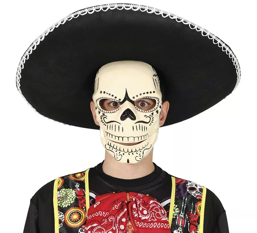 Translation missing: pt-PT.Máscara de Esqueleto Mexicano