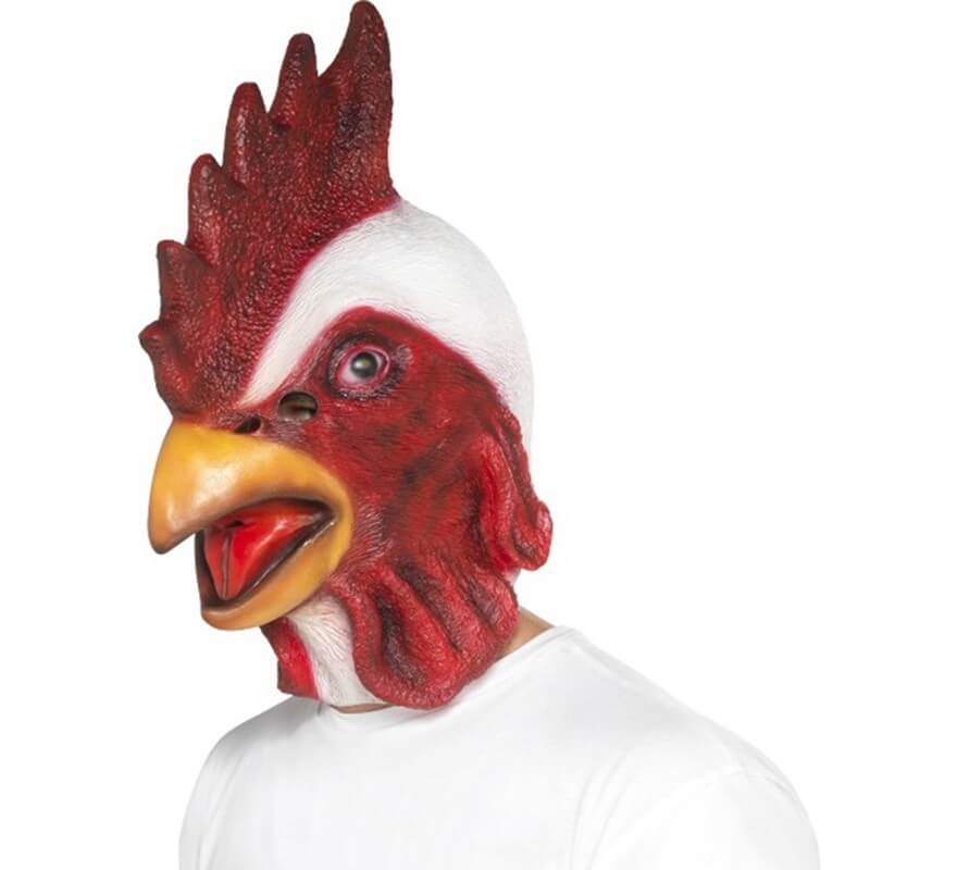 Translation missing: pt-PT.Máscara de Gallo Blanco de látex