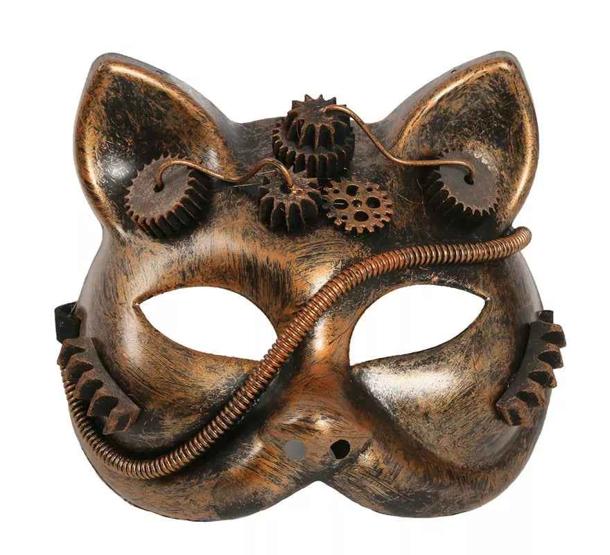 Translation missing: pt-PT.Máscara de Gato Steampunk