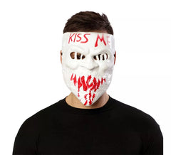 Máscara de terror Beije-me