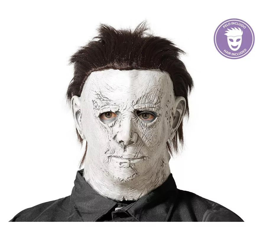 Máscara de Monstruo Blanco de Látex