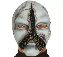 Máscara de Monstro com Dentes de Látex