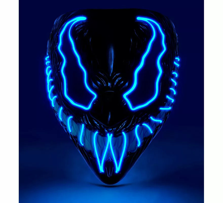 Translation missing: pt-PT.Máscara de Monstruo con LED azul