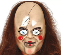Máscara de boneca de terror