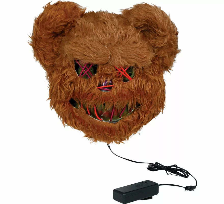 Translation missing: pt-PT.Máscara de Oso Asesino con Pelo y Luz