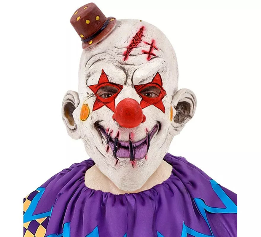 Translation missing: pt-PT.Máscara de Payaso Asesino con Mini Sombrero