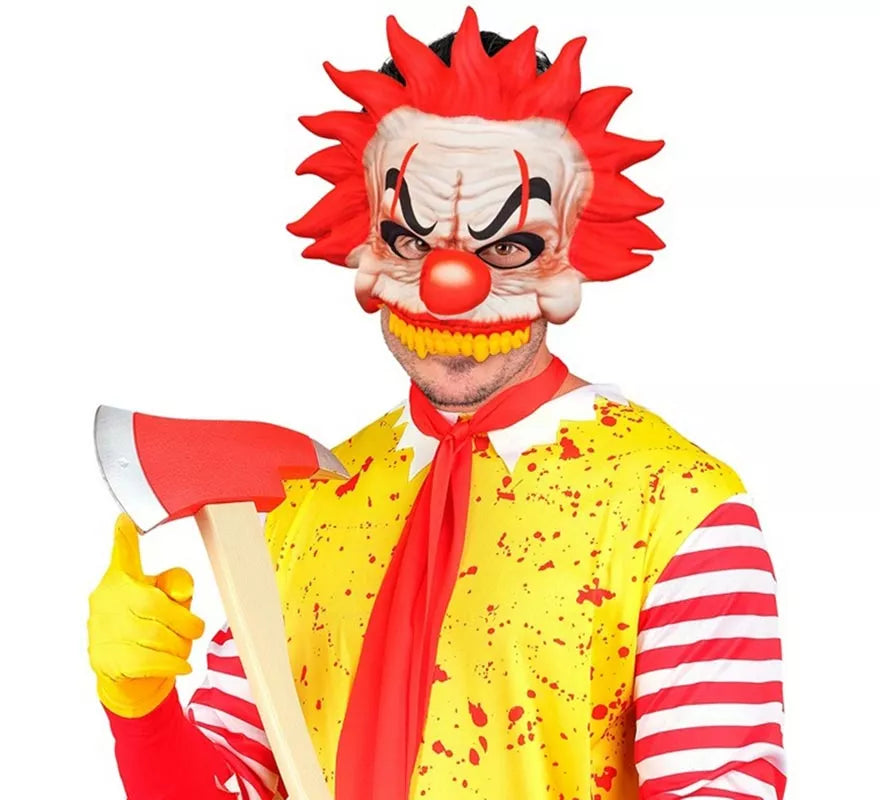 Translation missing: pt-PT.Máscara de Payaso Asesino sin Barbilla