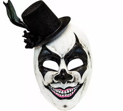 Máscara de palhaço com chapéu Commedia dell'Arte