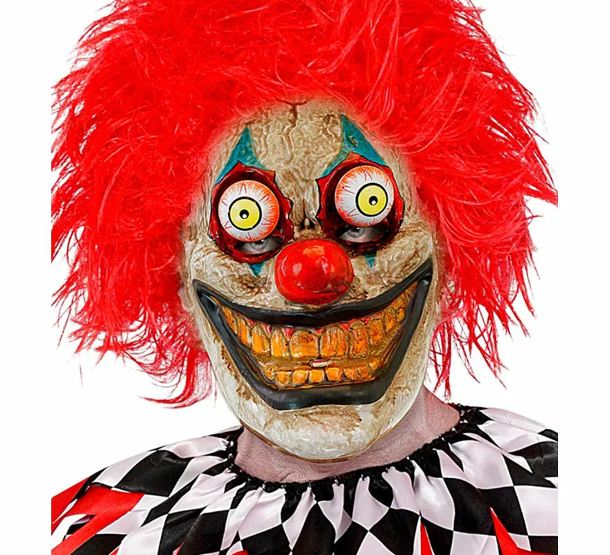 Translation missing: pt-PT.Máscara de Payaso Siniestro con Ojos Saltones