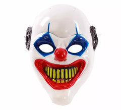 Máscara de palhaço sorridente