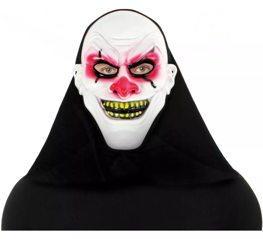 Translation missing: pt-PT.Máscara de Payaso Tenebroso con tela de plástico