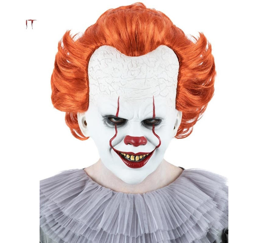 Translation missing: pt-PT.Máscara de Pennywise It Capítulo II de látex adulto