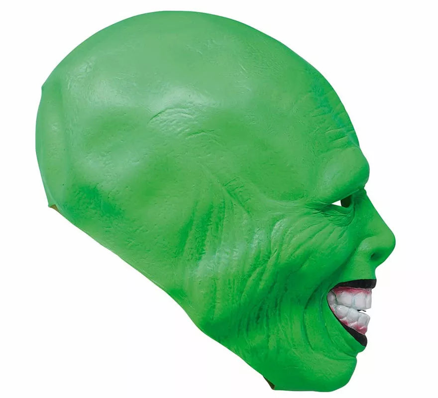 Translation missing: pt-PT.Máscara de Personaje Verde Alocado de Látex