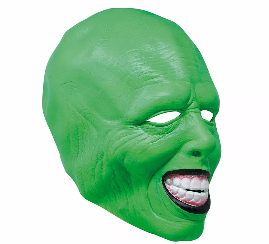 Translation missing: pt-PT.Máscara de Personaje Verde Alocado de Látex