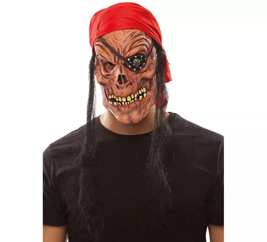 Translation missing: pt-PT.Máscara de Pirata Zombie con Pañuelo