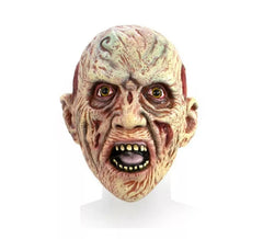 Máscara facial queimada de látex