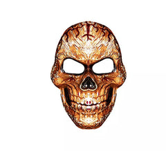 Máscara de caveira envelhecida