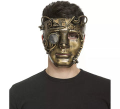 Máscara Steampunk facial completa