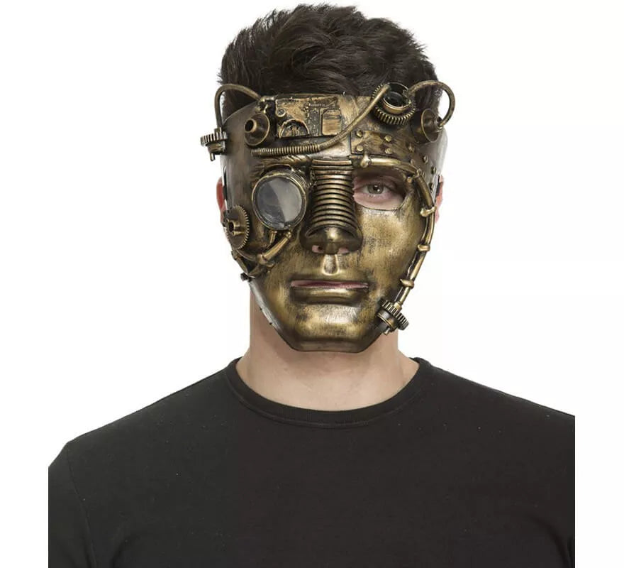 Translation missing: pt-PT.Mascara de Steampunk Cara Completa