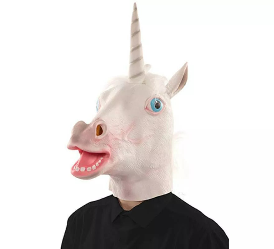 Translation missing: pt-PT.Máscara de Unicornio Blanco