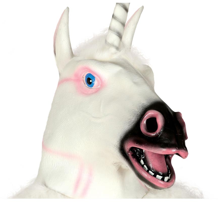 Translation missing: pt-PT.Máscara de Unicornio Blanco