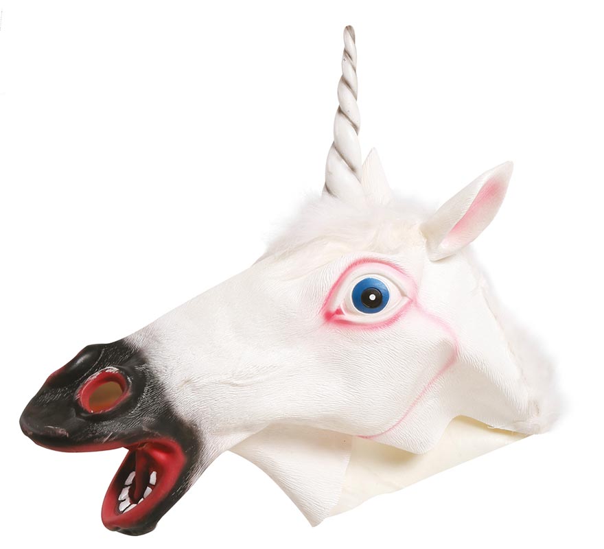 Translation missing: pt-PT.Máscara de Unicornio Blanco
