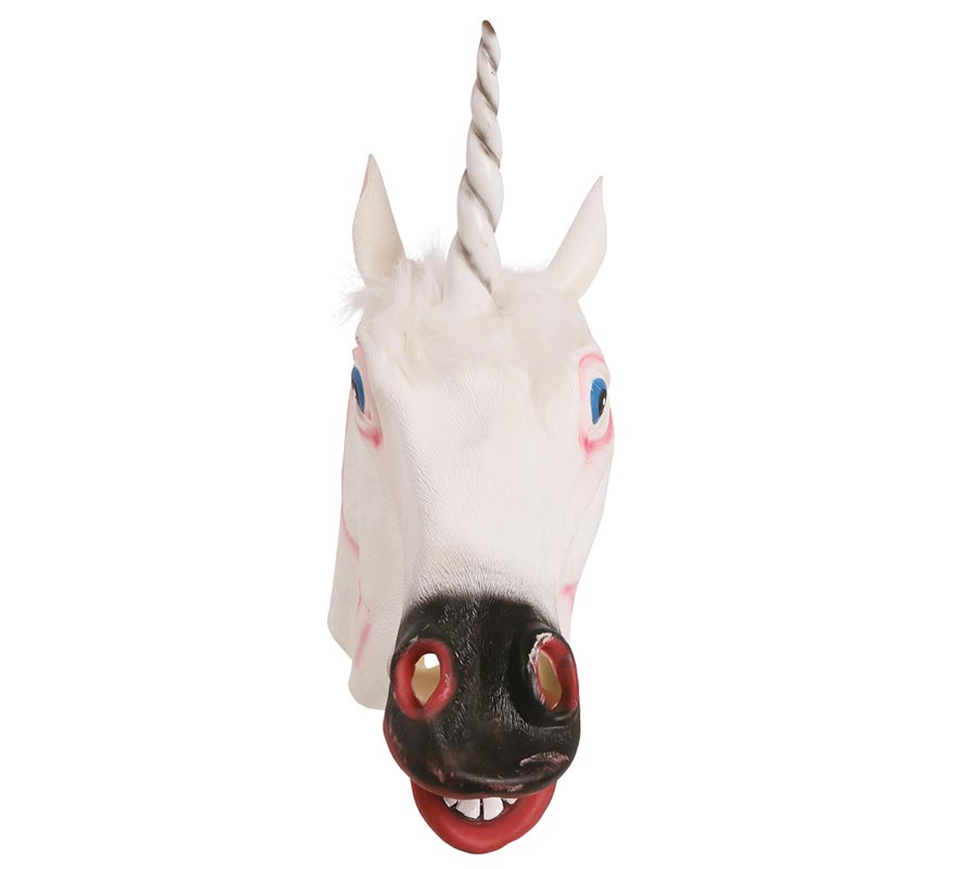 Translation missing: pt-PT.Máscara de Unicornio Blanco
