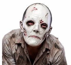 Máscara de zombie assustadora