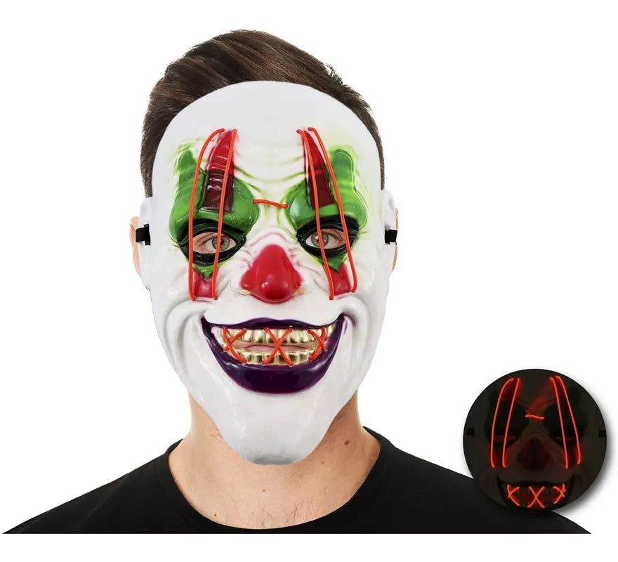 Translation missing: pt-PT.Máscara Payaso con Tubo de Luz