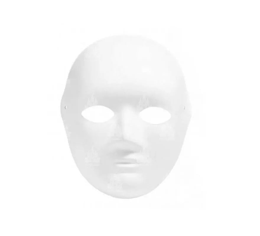 Translation missing: pt-PT.Máscara Tenebrosa rostro humano de papel