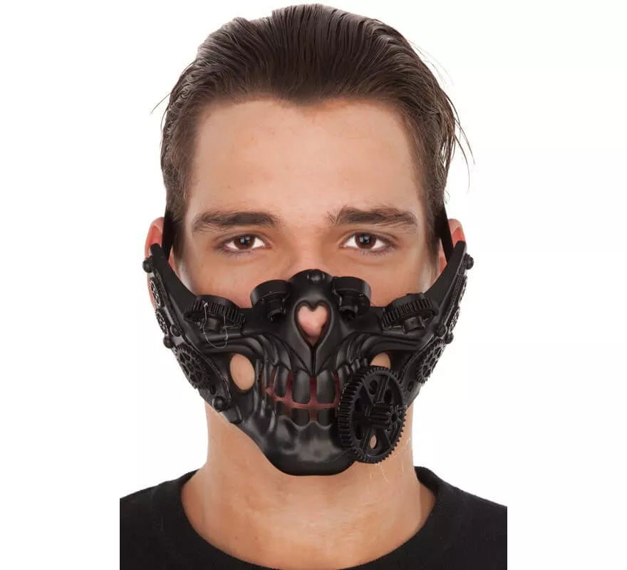 Translation missing: pt-PT.Mascarilla de Esqueleto Steampunk