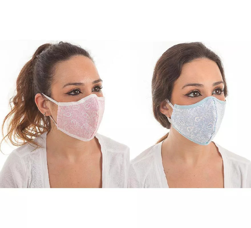 Translation missing: pt-PT.Mascarilla Higiénica estampada 3 filtros en 2 colores surtidos