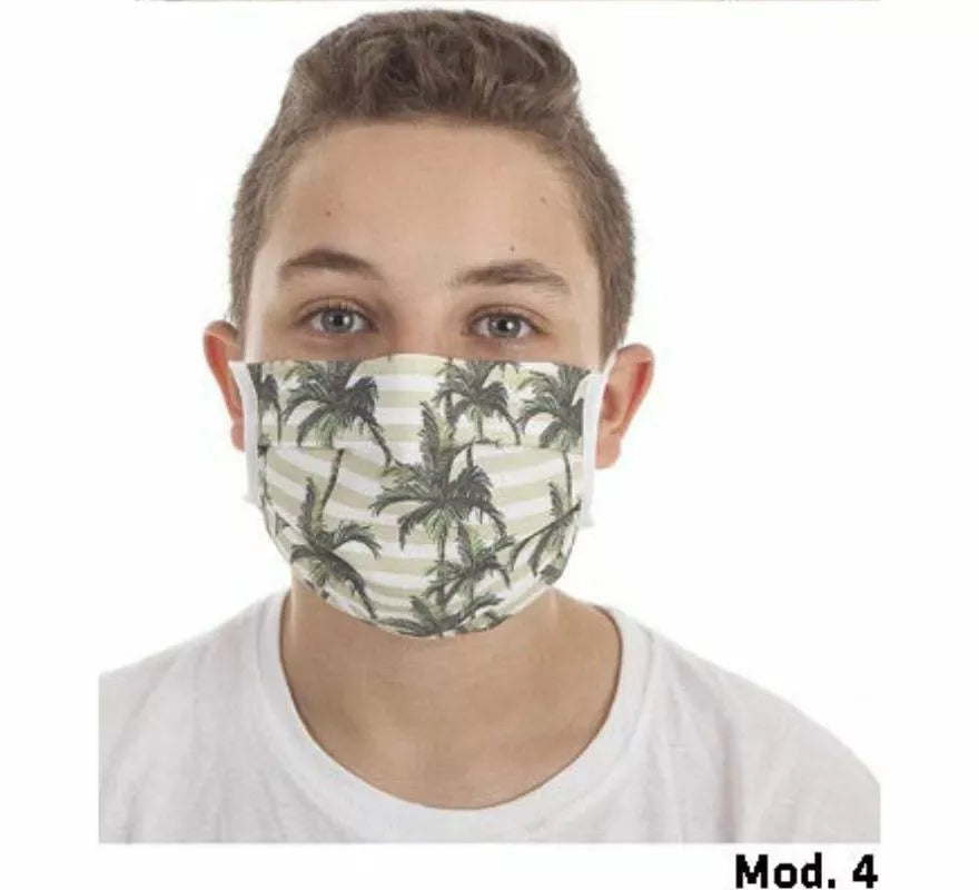 Mascarilla Higiénica estampados de verano 3 Filtros en diferentes modelos