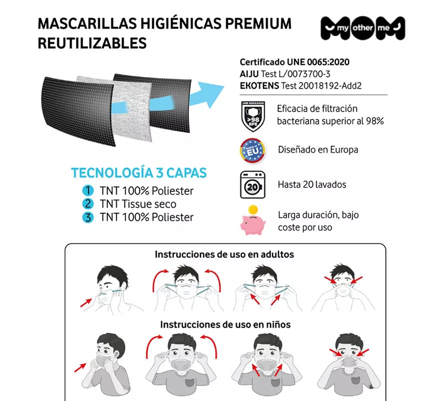 Translation missing: pt-PT.Mascarilla Higiénica Halloween Calabaza Infantil