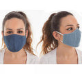 Mascarilla Higiénica Jeans chica 3 filtros en 2 colores surtidos