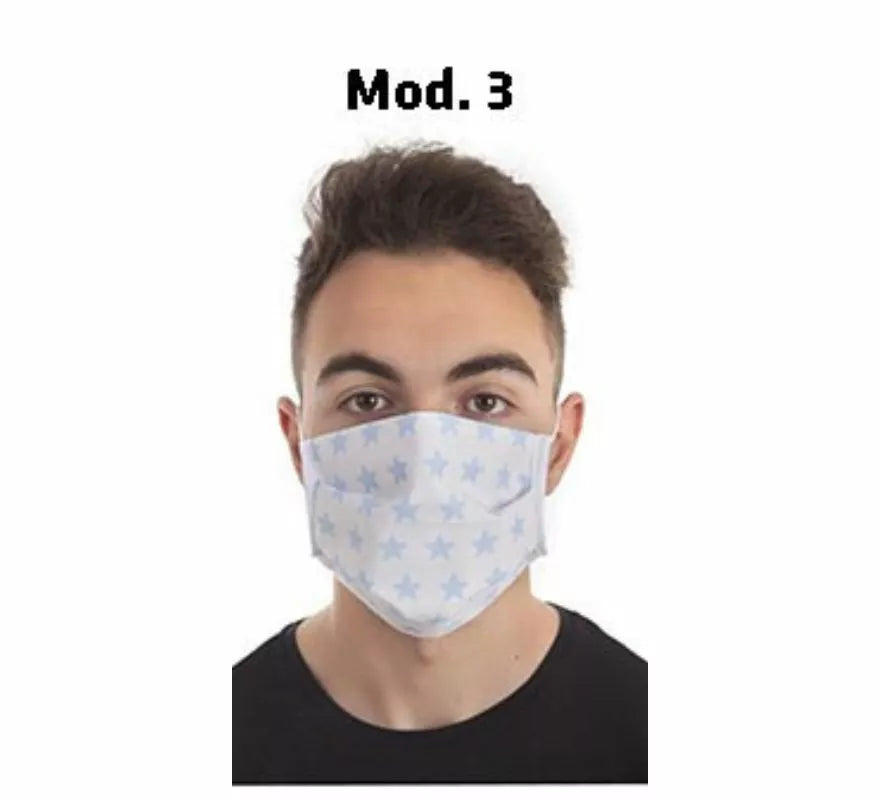 Translation missing: pt-PT.Mascarilla Higiénica Protectora estampada 3 filtros en diferentes modelos