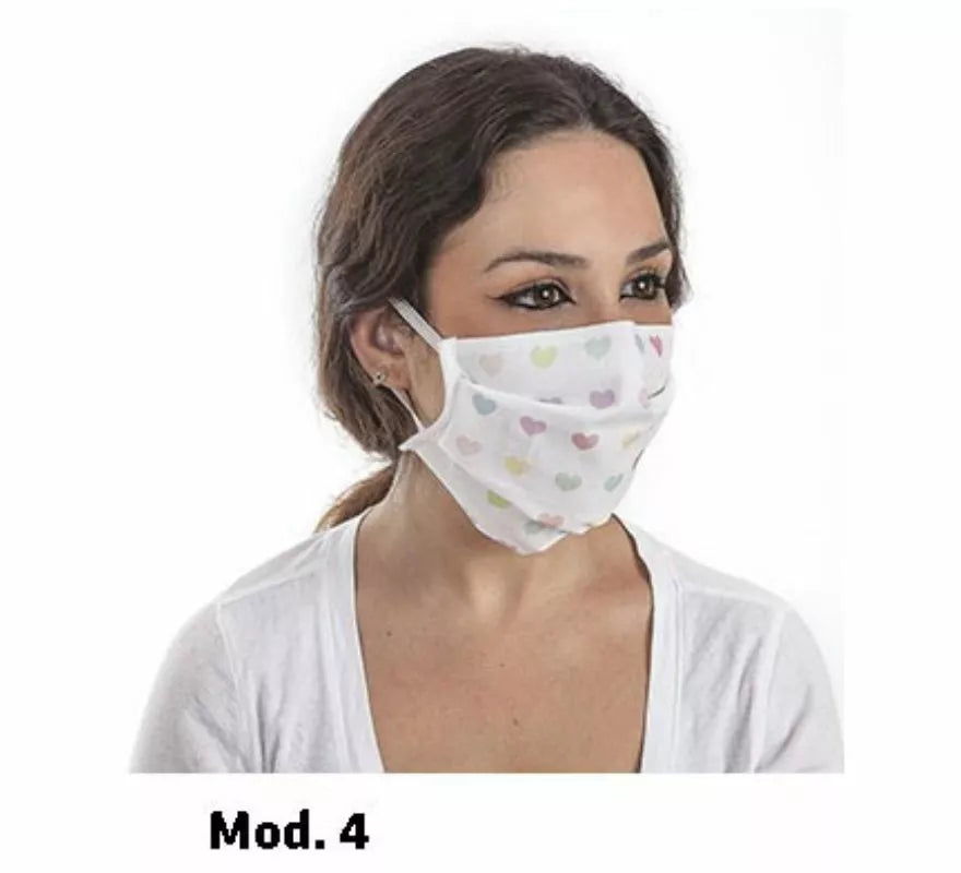 Translation missing: pt-PT.Mascarilla Higiénica Protectora estampada 3 filtros en diferentes modelos