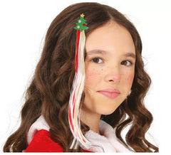 Tufo de árvore de Natal para cabelo infantil 30 cm