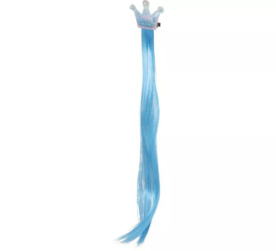 Translation missing: pt-PT.Mechón azul con Corona de 35 cm