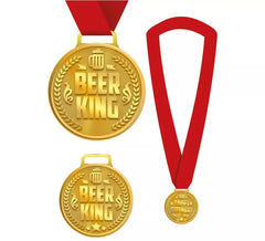 Medalha Rei da Cerveja com Fita Vermelha