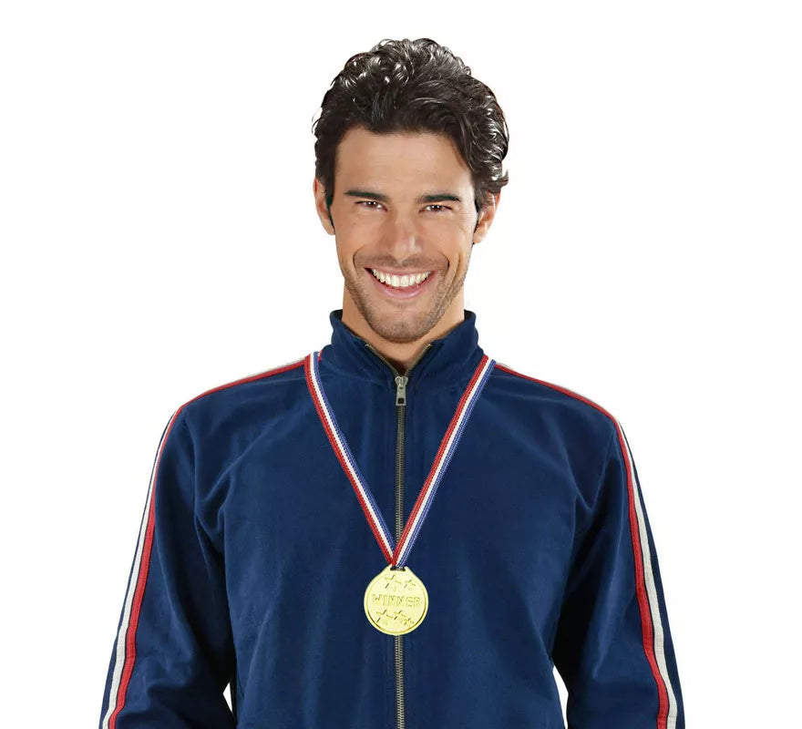 Translation missing: pt-PT.Medalla de Ganador con Cinta Tricolor